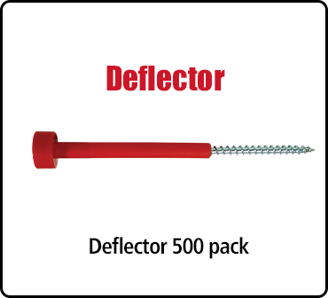 Deflector instaling