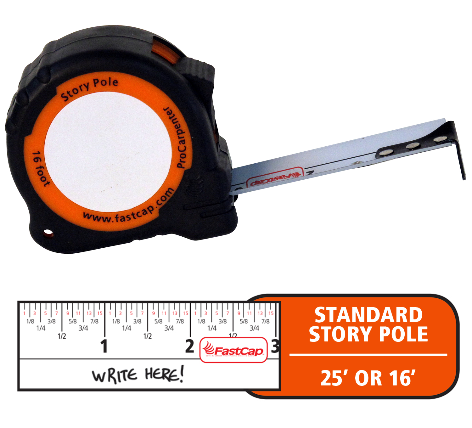 Special Edition Woodsmith Store FastCap 25′ Old Standby Tape Measure